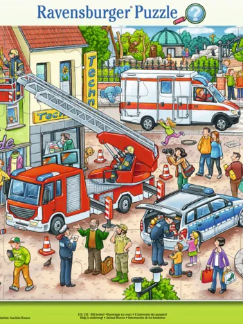 Produit Puzzle Cadre - Au Secours! Image