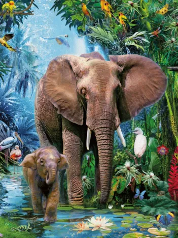 Produit Pièces XXL - Éléphants Image