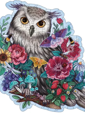 Produit Puzzle en Bois - Hibou Image