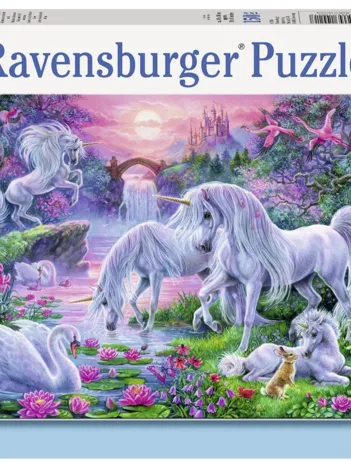 Produit Pièces XXL - Licornes au Coucher du Soleil Image