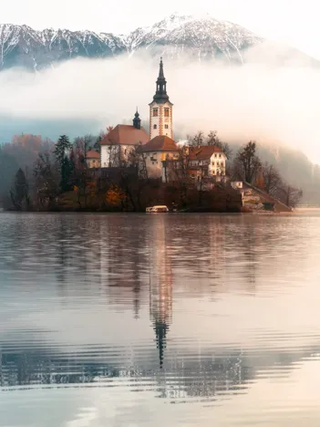 Produit L'Ile des Désirs, Bled, Slovénie Image