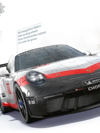 Produit Puzzle 3D - Porsche 911 GT3 Cup (avec grille) Image