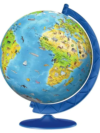 Produit Puzzle 3D - Globe pour Enfants en Alemand Image