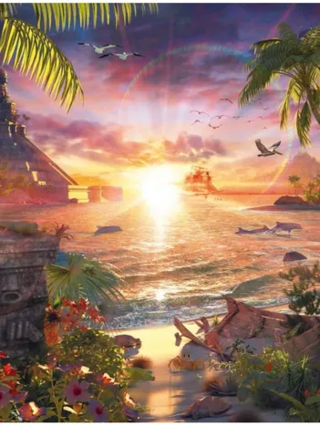 Produit Paradis au Soleil Couchant Image