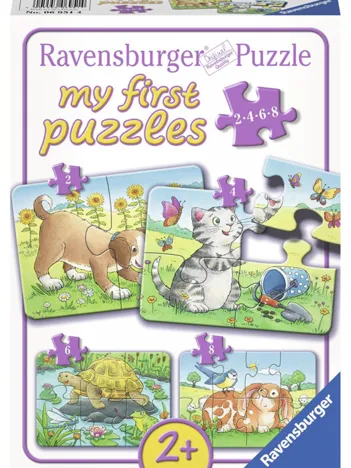 Produit 4 Puzzles - Animaux Image