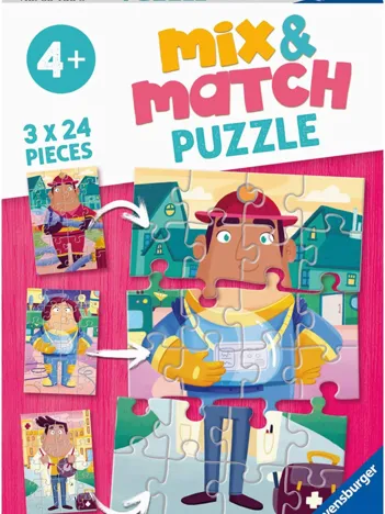 Produit 3 Puzzles - Métiers Image