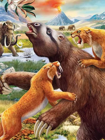 Produit 2 Puzzles - Dinosaures Image