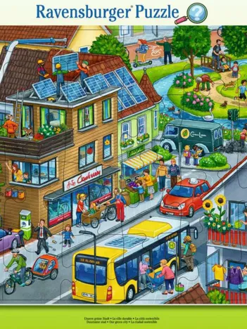 Produit Puzzle Cadre - La Ville Durable Image