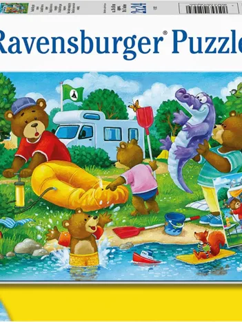 Produit 2 Puzzles - La famille Bear fait du camping Image