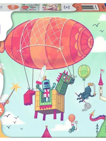 Produit 2 Puzzles - Puzzle & Play - Royale Party Image