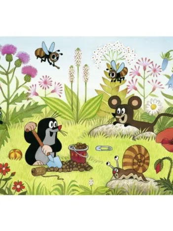 Produit 2 Puzzles - La Taupe dans le Jardin Image
