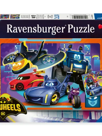 Produit 2 Puzzles - Les Batwheels en Action Image
