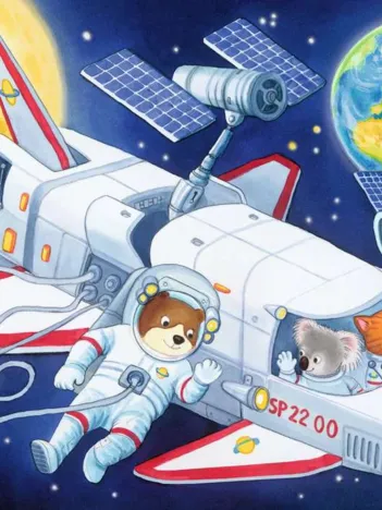 Produit 2 Puzzles - Voyage dans l'Espace Image