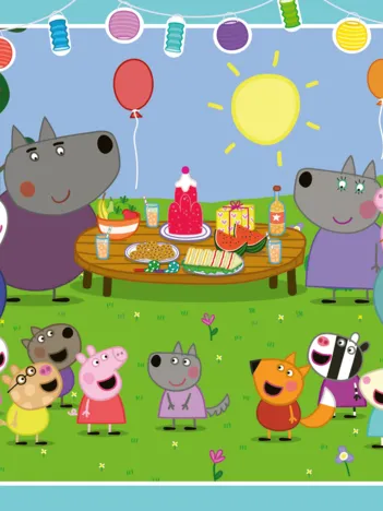 Produit 2 Puzzles - Place à la fête ! / Peppa Pig Image