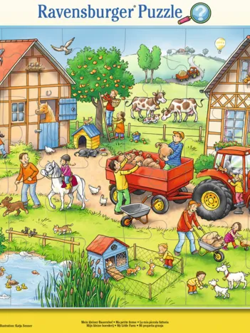 Produit Puzzle Cadre - La Ferme Image