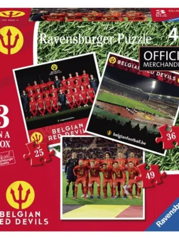 Produit 3 Puzzles - Belgian Red Devils Image