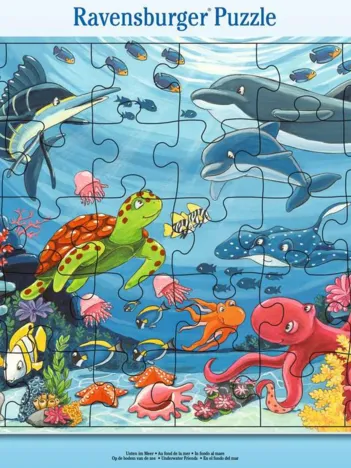 Produit Puzzle Cadre - Au Fond de la Mer Image
