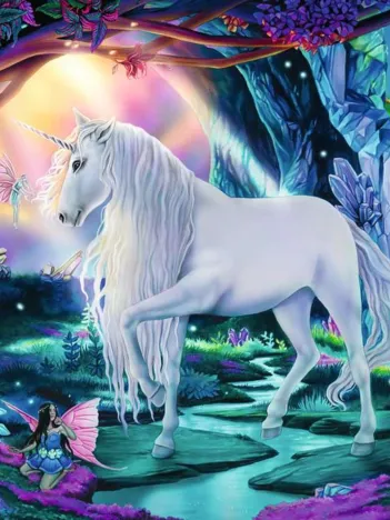 Produit Pièces XXL - Licorne en Cristal Image