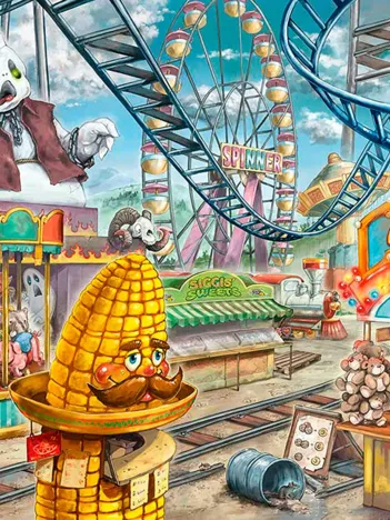 Produit Escape Puzzle Kids - Le parc d'attractions Image