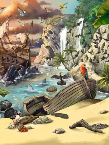 Produit Escape Puzzle Kids - L'aventure des Pirates Image