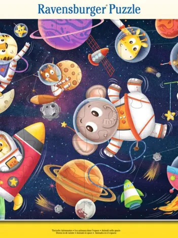 Produit Puzzle Cadre - Astronautes animaux Image