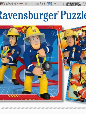 Produit 3 Puzzles - Sam le Pompier Image