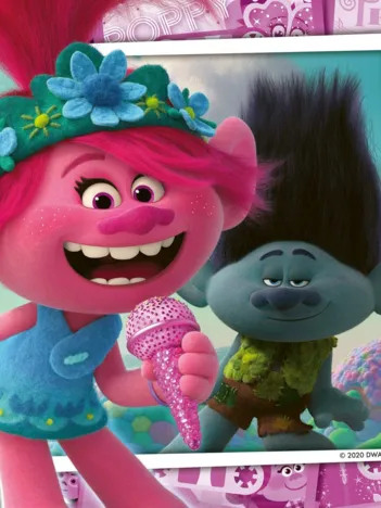 Produit 3 Puzzles - DreamWorks - Trolls World Tour Image