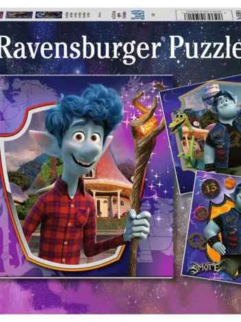 Produit 3 Puzzles - Disney Pixar - Onward Image