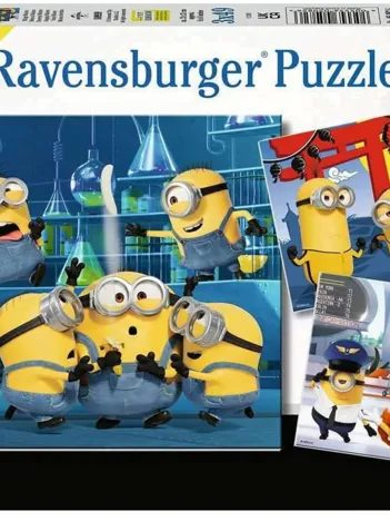 Produit 3 Puzzles - Minions Image