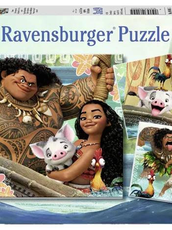 Produit 3 Puzzles - Vaiana Image