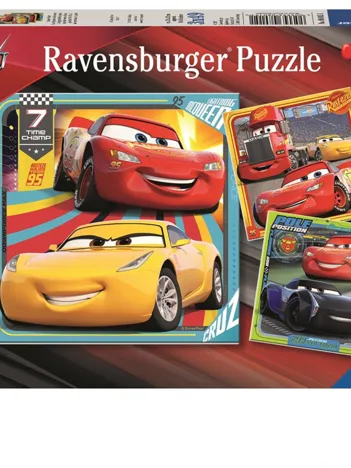 Produit 3 Puzzles - Cars 3 Image