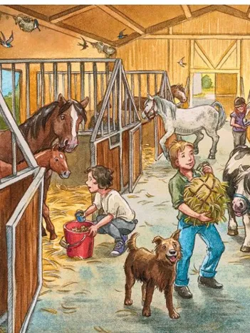 Produit 3 Puzzles - Bienvenue au centre équestre Image