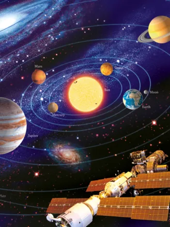 Produit Puzzle phosphorescent - Le système solaire Image