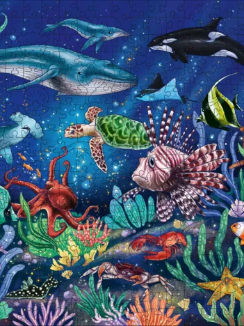 Produit Puzzle en Bois - Marin Image