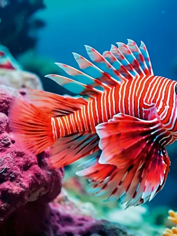 Produit Poisson-Lion - Puzzle Highlight - Animaux Colorés Image