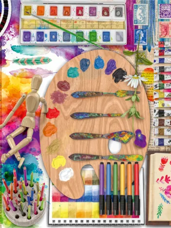 Produit Pièces XXL - La palette de l'artiste Image