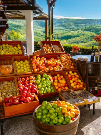 Produit Puzzle Highlights - Marchés colorés - Marché de Fruits et Légumes, Croatie Image