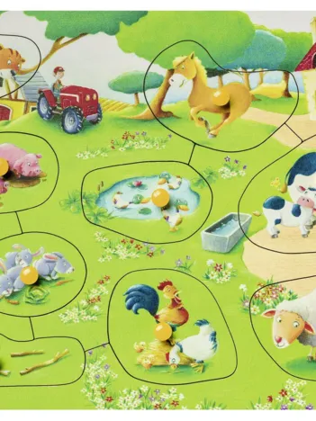 Produit Puzzle en Bois - Animaux de la Ferme Image