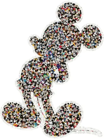 Produit Puzzle Forme - Mickey Image