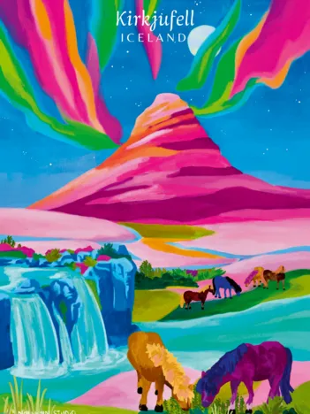 Produit Kirkjufell, Islande Image