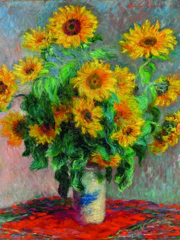 Produit Claude Monet - Bouquet of Sunflowers Image