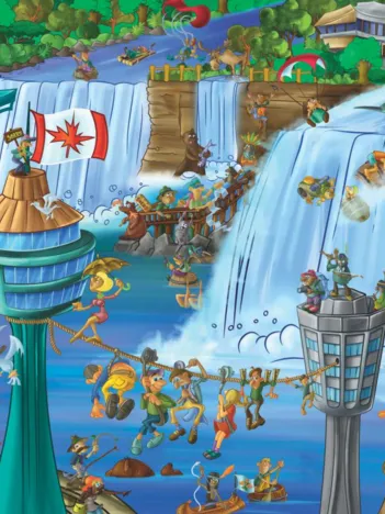 Produit Cartoon Collection - Niagara Falls Image