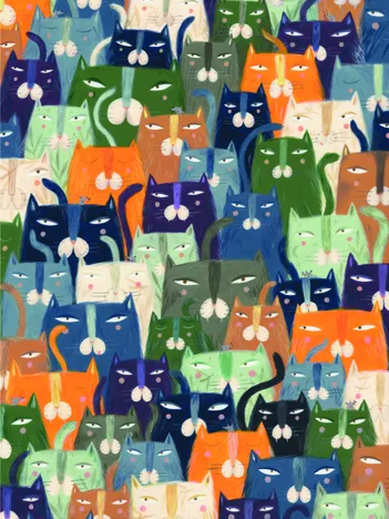 Produit Andrea Kürti - Cats Image