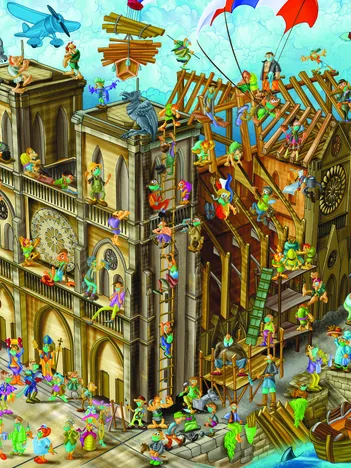 Produit Cartoon Collection - Notre Dame Image