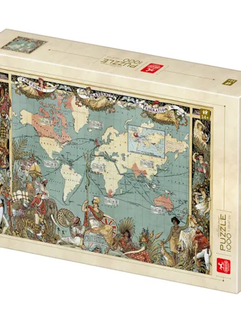 Produit Vintage Map Image