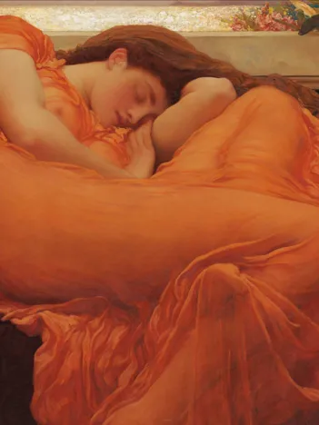 Produit Frederic Leighton - Flaming June - Détail Image