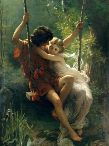 Produit Pierre-Auguste Cot: Le Printemps, 1873 Image