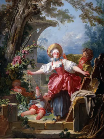 Produit Jean-Honoré Fragonard: Blind Man's Bluff Image