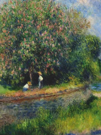 Produit Auguste Renoir - Marronnier en fleurs Image