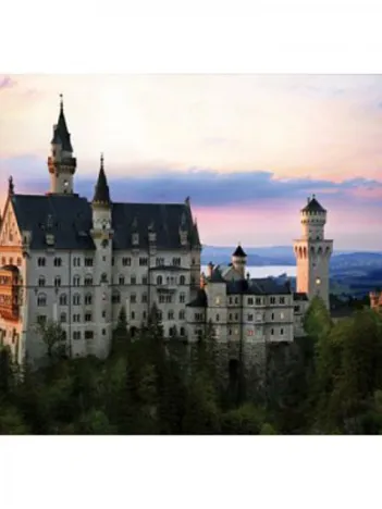 Produit Paysages nocturnes - Allemagne : Château de Neuschwanstein Image